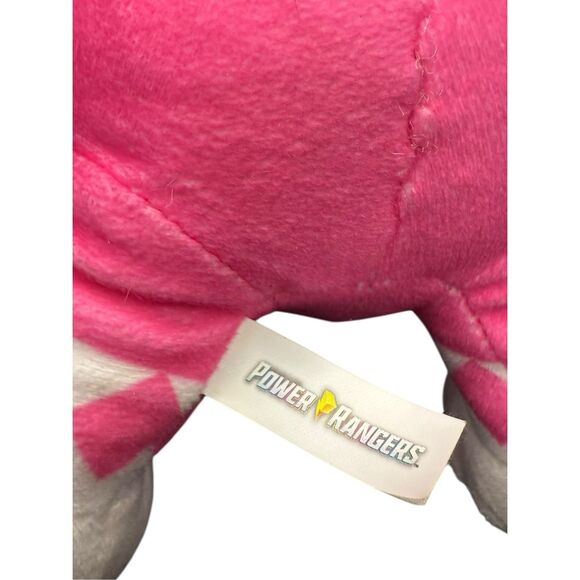 Mighty Morphin Pink Power Ranger Plush Toy Factory Hasbro 10” - Picture 5 of 6